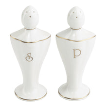  White Signature Platinum With Monogram Arthur Salt & Pepper