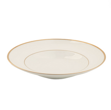  White Signature Gold No Monogram Pasta Bowl