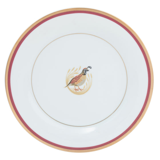 Charlotte Moss Quail Charger - Gold