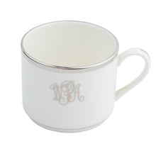  White Signature Platinum With Monogram Can Teacup