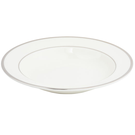 White Signature Platinum No Monogram Pasta Bowl