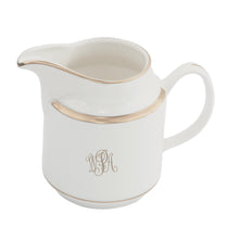  White Signature Platinum With Monogram Can Creamer