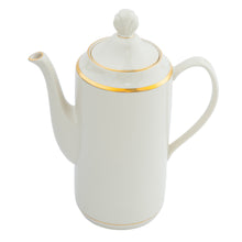  White Signature Gold No Monogram Can Beverage Server & Cover