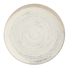  White Crescent Wind Salad Plate