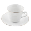 Sea Island Platinum Teacup Saucer