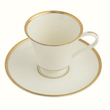  Ivory Signature Gold No Monogram Coupe Teacup Saucer