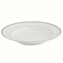  White Signature Platinum No Monogram Soup Plate