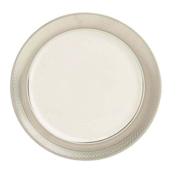 White Geneva Accent Salad Plate - Pickard China - WGENEVA-006-VS
