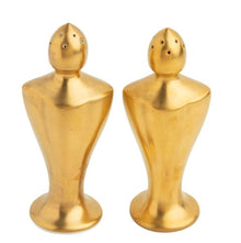  White Metropolitan Gold Salt & Pepper Set - Pickard China - WMETGOL-549-AR