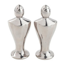  White Metropolitan Platinum Salt & Pepper Set - Pickard China - WMETPLA-549-AR