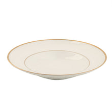  White Signature Gold No Monogram Pasta Bowl - Pickard China - WSIGONM-026-DX