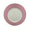 ColorSheen Pink Charger - Gold