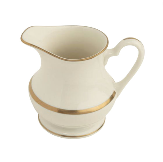 Ivory Signature Gold No Monogram Barbara Creamer - Pickard China - SIGONM-050-BA