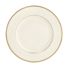  Ivory Signature Gold No Monogram Charger Plate - Pickard China - SIGONM-059-DX