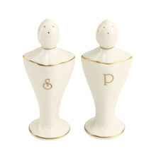  Ivory Signature Gold No Monogram Salt & Pepper - Pickard China - SIGONM-550-AR