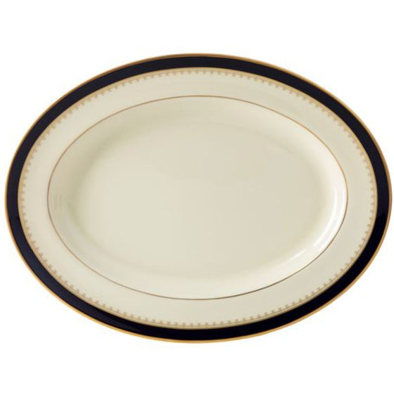 Ivory Washington Large Oval Platter - Pickard China - WASHIN-039-DX