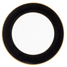  Ultra-White ColorSheen Black Gold Charger Plate - Pickard China - UCSHBKG-059-DX