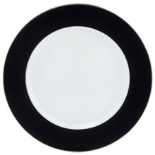  Ultra-White ColorSheen Black Platinum Bread and Butter Plate - Pickard China - UCSHBKP-009-TR