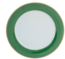  Ultra-White ColorSheen Emerald Green Gold Bread and Butter Plate - Pickard China - UCSHEGG-009-TR