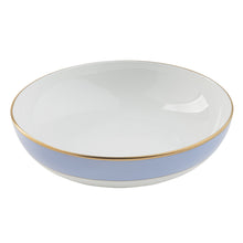  Ultra-White ColorSheen Light Blue Gold Cereal Bowl - Pickard China - UCSHLBG-024-SY