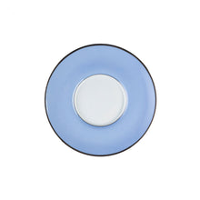  Ultra-White ColorSheen Light Blue Platinum Tea Saucer - Pickard China - UCSHLBP-019-CN
