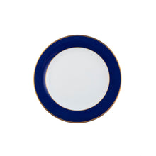  Ultra-White ColorSheen Navy-Blue Gold Bread and Butter Plate - Pickard China - UCSHNBG-009-TR