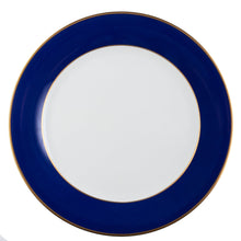  Ultra-White ColorSheen Navy-Blue Gold Dinner Plate - Pickard China - UCSHNBG-001-TR