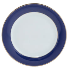  Ultra-White ColorSheen Navy-Blue Platinum Bread and Butter Plate - Pickard China - UCSHNBP-009-TR