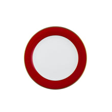  Ultra-White ColorSheen Red Gold Butter Plate - Pickard China - UCSHREG-009-TR