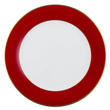  Ultra-White ColorSheen Red Gold Dinner Plate - Pickard China - UCSHREG-001-TR
