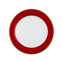  Ultra-White ColorSheen Red Gold Salad Plate - Pickard China - UCSHREG-005-TR