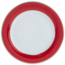  Ultra-White ColorSheen Red Platinum Butter Plate - Pickard China - UCSHREP-009-TR