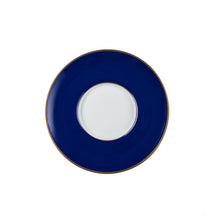  Ultra-White Georgian ColorSheen Navy-Blue - Gold Banding - Teacup Saucer - Pickard China - UGCSNBG-019-CN