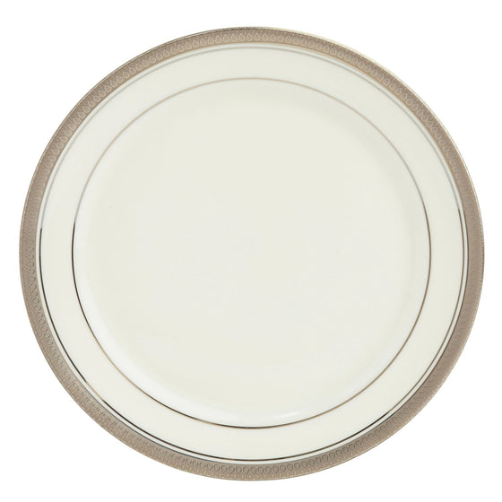 White Geneva Salad Plate - Pickard China - WGENEVA-005-VS