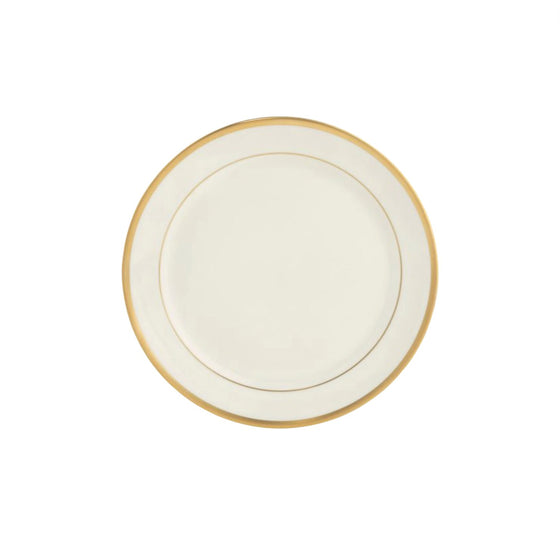 White Gold Bracelet Salad Plate - Pickard China - WGOLBRA-005-VS