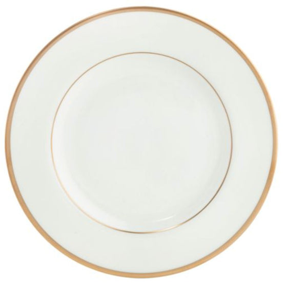 White Signature Gold No Monogram Bread and Butter Plate - Pickard China - WSIGONM-009-DX