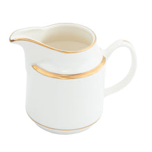  White Signature Gold No Monogram Can Creamer - Pickard China - WSIGONM-050-CN