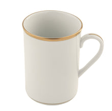  White Signature Gold No Monogram Can Mug - Pickard China - WSIGONM-017-CN