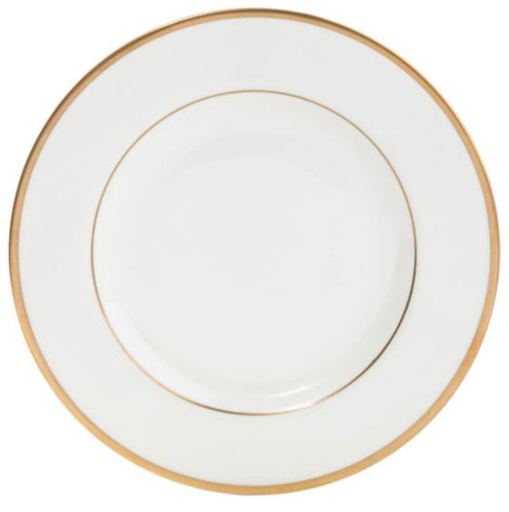 White Signature Gold No Monogram Charger Plate - Pickard China - WSIGONM-059-DX