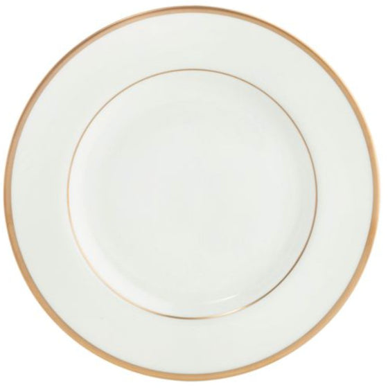 White Signature Gold No Monogram Dinner Plate - Pickard China - WSIGGONM-001-DX