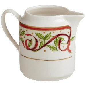 White Winter Festival Creamer - Pickard China - WWINFEG-050-CN