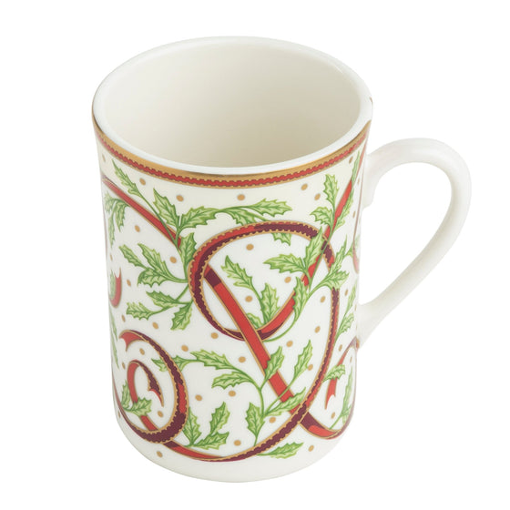 White Winter Festival White Mug - Pickard China - WWINFEG-017-CN
